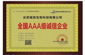 喜讯丨MNN缦霖荣获3A级企业信用等级证书