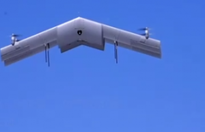 我国科研人员研发出技术先进的“双飞翼+多旋翼”无人机